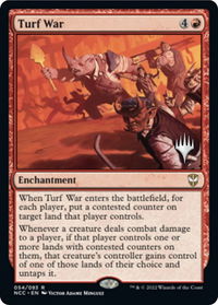 Turf War - Promo Pack: Streets of New Capenna (PPSNC) #54p - Rare Magic: The Gathering Trading Card