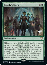 Family's Favor - Promo Pack: Streets of New Capenna (PPSNC) #59p - Rare Magic: The Gathering Trading Card