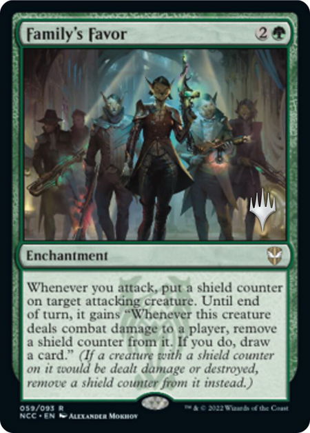 Family's Favor - Promo Pack: Streets of New Capenna Magic: The Gathering trading card