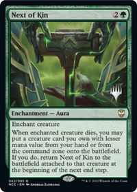 Next of Kin - Promo Pack: Streets of New Capenna (PPSNC) #62p - Rare Magic: The Gathering Trading Card