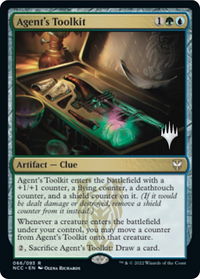 Agent's Toolkit - Promo Pack: Streets of New Capenna (PPSNC) #66p - Rare Magic: The Gathering Trading Card