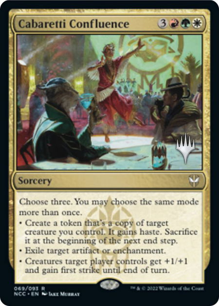 Cabaretti Confluence - Promo Pack: Streets of New Capenna Magic: The Gathering trading card