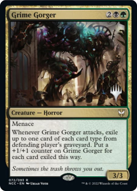 Grime Gorger - Promo Pack: Streets of New Capenna Magic: The Gathering trading card