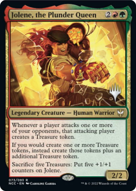 Jolene, the Plunder Queen - Promo Pack: Streets of New Capenna Magic: The Gathering trading card