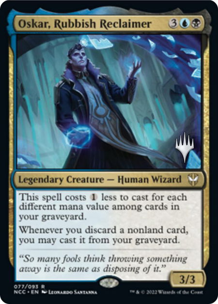 Oskar, Rubbish Reclaimer - Promo Pack: Streets of New Capenna Magic: The Gathering trading card