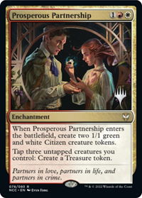 Prosperous Partnership - Promo Pack: Streets of New Capenna (PPSNC) #78p - Rare Magic: The Gathering Trading Card
