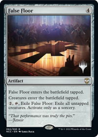 False Floor - Promo Pack: Streets of New Capenna (PPSNC) #82p - Rare Magic: The Gathering Trading Card