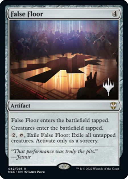 False Floor - Promo Pack: Streets of New Capenna Magic: The Gathering trading card