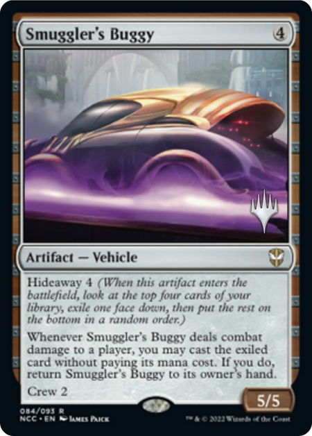 Smuggler's Buggy - Promo Pack: Streets of New Capenna Magic: The Gathering trading card