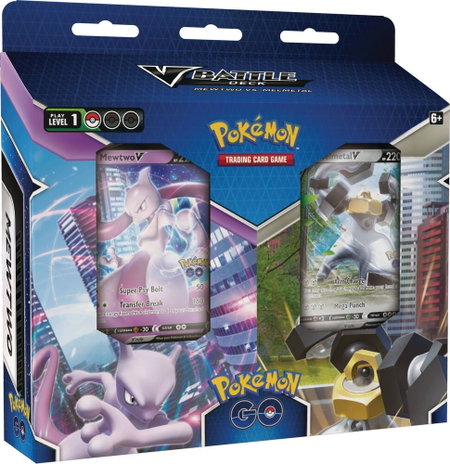 Pokemon GO V Battle Deck Bundle [Mewtwo V/Melmetal V] - Pokemon GO Pokémon trading card
