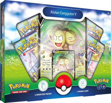 Pokemon GO Collection [Alolan Exeggutor V] - Pokemon GO Pokémon trading card