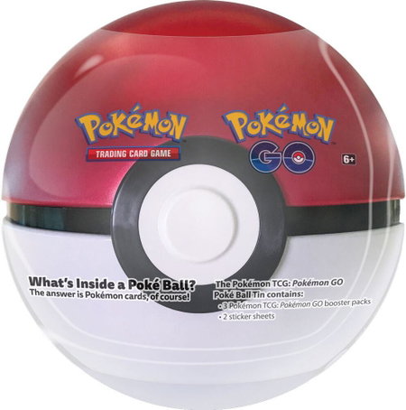 Pokemon GO Poke Ball Tin - Poke Ball - Pokemon GO Pokémon trading card