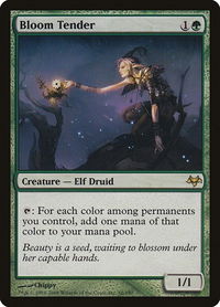 Bloom Tender - Eventide (EVE) #66 - Rare Magic: The Gathering Trading Card