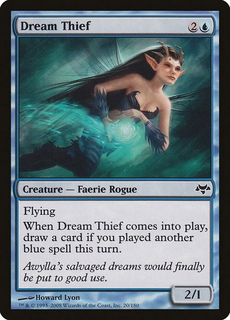 Dream Thief - Eventide Magic: The Gathering trading card