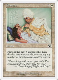 Remedy - Classic Sixth Edition (6ED) #36 - Common Magic: The Gathering Trading Card