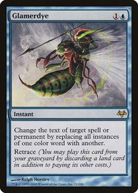 Glamerdye - Eventide (EVE) #21 - Rare Magic: The Gathering Trading Card