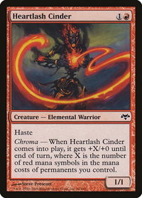Heartlash Cinder - Eventide (EVE) #56 - Common Magic: The Gathering Trading Card