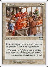 Reprisal - Classic Sixth Edition (6ED) #37 - Uncommon Magic: The Gathering Trading Card