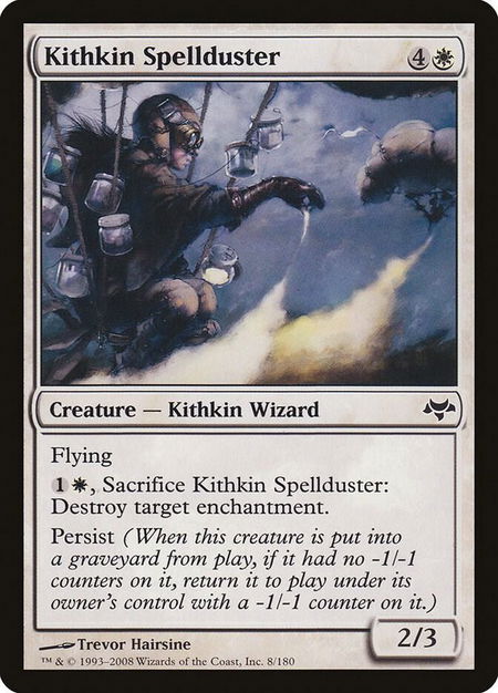 Kithkin Spellduster - Eventide Magic: The Gathering trading card