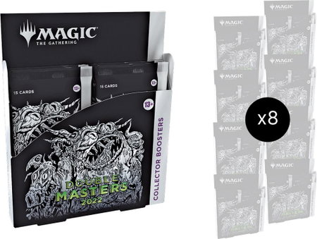 Double Masters 2022 - Collector Booster Display Case trading card from Double Masters 2022 Double Masters 2022 - Collector Booster Display Case - Double Masters 2022 Magic: The Gathering trading card