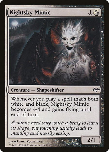 Nightsky Mimic - Eventide Magic: The Gathering trading card