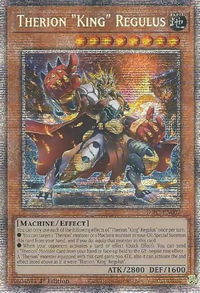 Therion "King" Regulus (Starlight Rare) - Dimension Force (DIFO) #DIFO-EN007 - Starlight Rare YuGiOh Trading Card