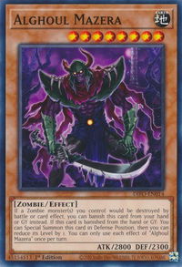 Alghoul Mazera - Dimension Force (DIFO) #DIFO-EN014 - Common / Short Print YuGiOh Trading Card