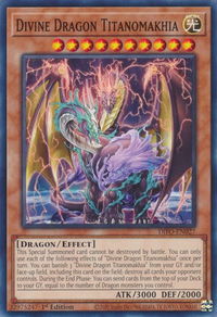 Divine Dragon Titanomakhia - Dimension Force (DIFO) #DIFO-EN027 - Common / Short Print YuGiOh Trading Card