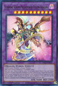 Starving Venom Predapower Fusion Dragon - Dimension Force (DIFO) #DIFO-EN036 - Ultra Rare YuGiOh Trading Card