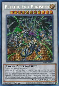 Psychic End Punisher - Dimension Force (DIFO) #DIFO-EN043 - Secret Rare YuGiOh Trading Card