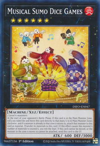 Musical Sumo Dice Games - Dimension Force (DIFO) #DIFO-EN047 - Common / Short Print YuGiOh Trading Card