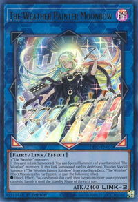 The Weather Painter Moonbow - Dimension Force (DIFO) #DIFO-EN050 - Ultra Rare YuGiOh Trading Card