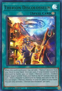 Therion Discolosseum - Dimension Force (DIFO) #DIFO-EN053 - Ultra Rare YuGiOh Trading Card