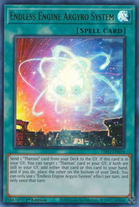 Endless Engine Argyro System - Dimension Force (DIFO) #DIFO-EN054 - Ultra Rare YuGiOh Trading Card