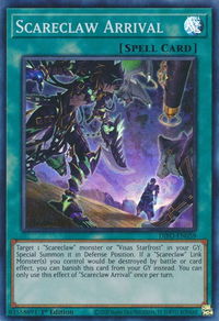 Scareclaw Arrival - Dimension Force (DIFO) #DIFO-EN059 - Super Rare YuGiOh Trading Card