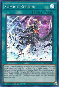Zombie Reborn - Dimension Force (DIFO) #DIFO-EN060 - Super Rare YuGiOh Trading Card