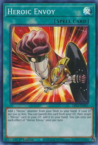 Heroic Envoy - Dimension Force (DIFO) #DIFO-EN061 - Super Rare YuGiOh Trading Card