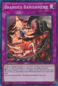 Branded Banishment - Dimension Force (DIFO) #DIFO-EN072 - Super Rare YuGiOh Trading Card
