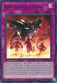 Dinomorphia Frenzy - Dimension Force (DIFO) #DIFO-EN077 - Ultra Rare YuGiOh Trading Card