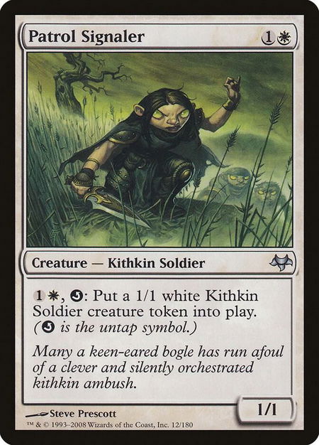 Patrol Signaler - Eventide Magic: The Gathering trading card