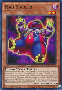 Mad Mauler - Dimension Force (DIFO) #DIFO-EN013 - Common / Short Print YuGiOh Trading Card