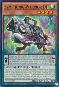 Symphonic Warrior DJJ - Dimension Force (DIFO) #DIFO-EN021 - Common / Short Print YuGiOh Trading Card