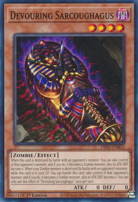 Devouring Sarcoughagus - Dimension Force (DIFO) #DIFO-EN033 - Common / Short Print YuGiOh Trading Card