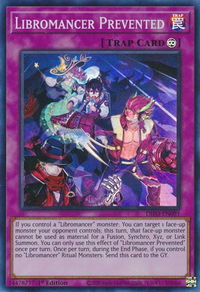 Libromancer Prevented - Dimension Force (DIFO) #DIFO-EN091 - Super Rare YuGiOh Trading Card