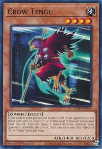 Crow Tengu - Dimension Force (DIFO) #DIFO-EN094 - Common / Short Print YuGiOh Trading Card
