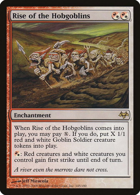 Rise of the Hobgoblins - Eventide Magic: The Gathering trading card