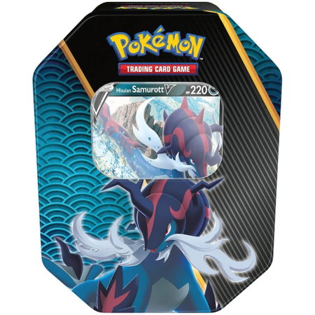 Divergent Powers Tin [Hisuian Samurott V] (International Version) - Miscellaneous Cards & Products Pokémon trading card