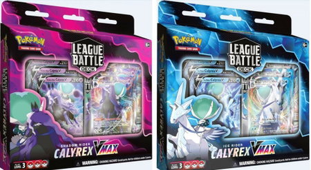 League Battle Deck [Shadow Rider/Ice Rider Calyrex VMAX] [Set of 2] - Miscellaneous Cards & Products Pokémon trading card