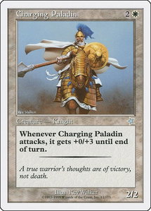 Charging Paladin - Starter 1999 (S99) #12 - Uncommon Magic: The Gathering Trading Card