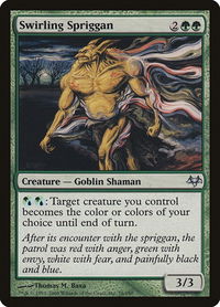 Swirling Spriggan - Eventide (EVE) #76 - Uncommon Magic: The Gathering Trading Card